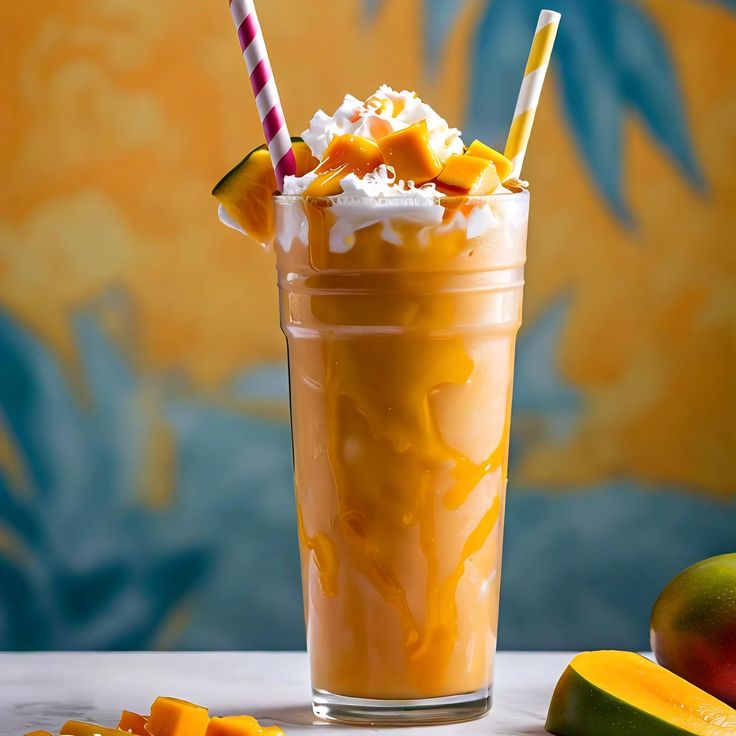Mango Shake Chilled Mango Indulgence