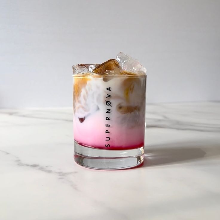 Rose Syrup Latte Cool Rosé Vibes