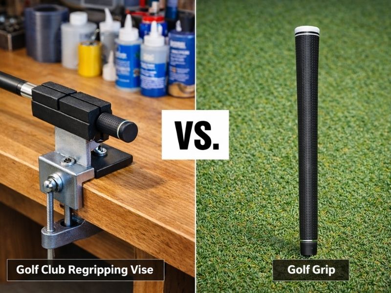 golf club regripping vise
