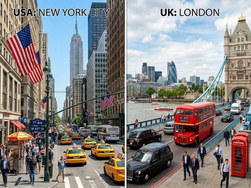 life in usa vs uk